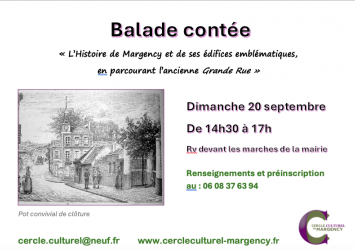 Balade contée Patrimoine