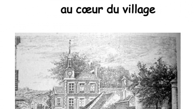 Margency   L'ancienne mairie au coeur du village