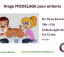 Stage modelage pour enfants