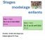 Stage modelage enfants